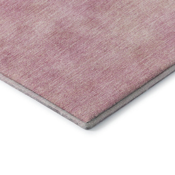 HomeRoots 9' X 12' Pink and Blush Abstract Area Rug - Washable, UV-Protected, Durable for Family Spaces 679964