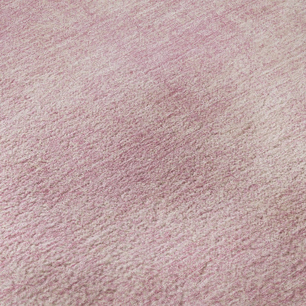 HomeRoots 10' Modern Pink & Blush Abstract Washable Area Rug with UV Protection for Stylish Spaces 679965