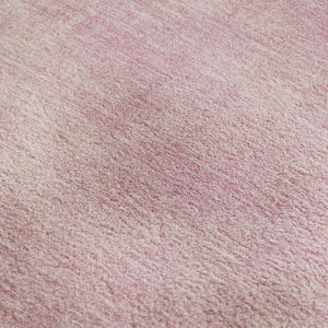 HomeRoots 10' Modern Pink & Blush Abstract Washable Area Rug with UV Protection for Stylish Spaces 679965