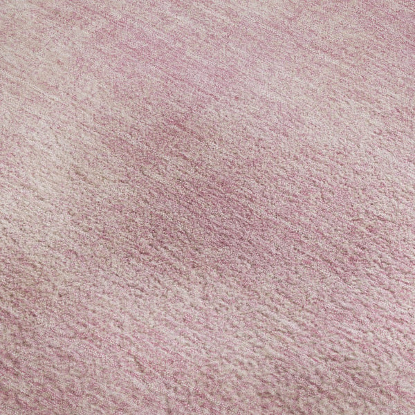 HomeRoots 10' Modern Pink & Blush Abstract Washable Area Rug with UV Protection for Stylish Spaces 679965