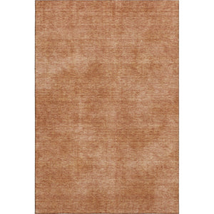 HomeRoots 10' X 14' Rust & Copper Abstract Area Rug - Washable, UV Protected, Ideal for Modern Homes & Pets 679971