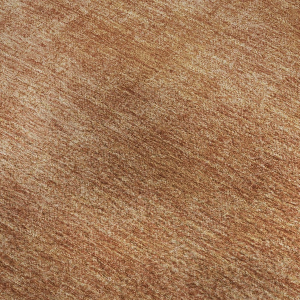 HomeRoots 10' X 14' Rust & Copper Abstract Area Rug - Washable, UV Protected, Ideal for Modern Homes & Pets 679971