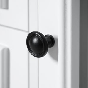 English Elm K&K 54.9" Farmhouse Kitchen Island Cart with Drop Leaf, Charging Station, Barn Doors & Glass Pane White N707P300277W