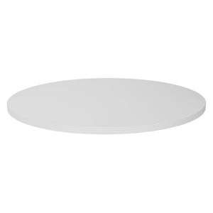 OSP Home Furnishings Napa Round Table Top for Dining Nooks Cafe Seating and Versatile Base Pairing 36" NAP-33T-WHT
