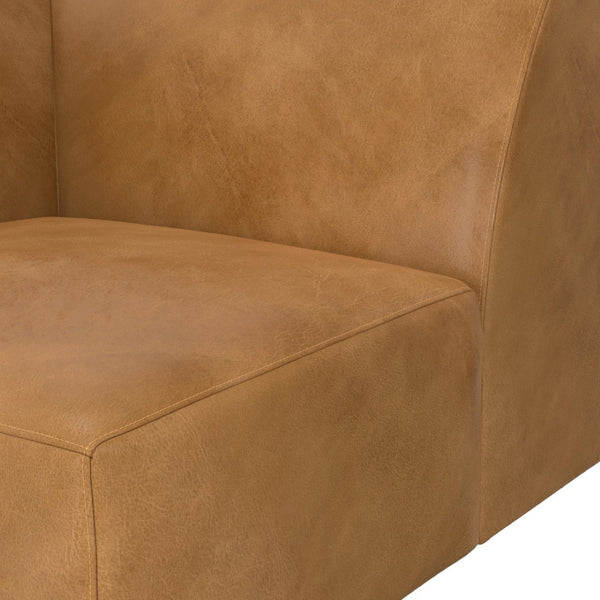 English Elm Rex Corner Sofa Module - Sienna Kind Leather, Modular Design, Premium Comfort & Timeless Style B136P199261-GIGA
