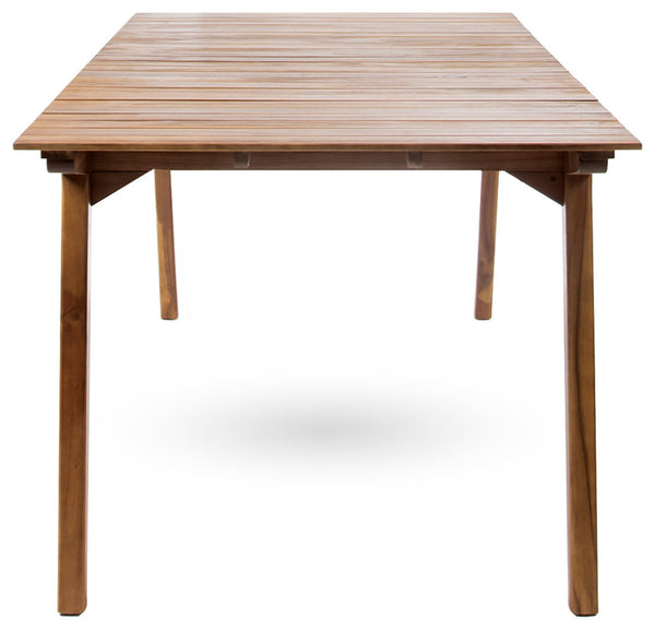 English Elm Christopher Knight Home® - Outdoor 7-Piece Acacia Wood Dining Set With Teak Finish – Perfect For Stylish Alfresco Gatherings N773P198003T6_60388.00