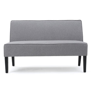 English Elm 50'' Linen Upholstered Loveseat Solid Wood Frame Modern Seating for Small Spaces N771P376540D