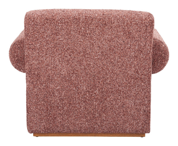 Zuo Modern Verity Accent Chair In Stunning Copper - Modern Elegance With Durable Polyester & Solid Wood Design Copper 100% Polyester,Solid Ash Wood 110845-zuo-modern