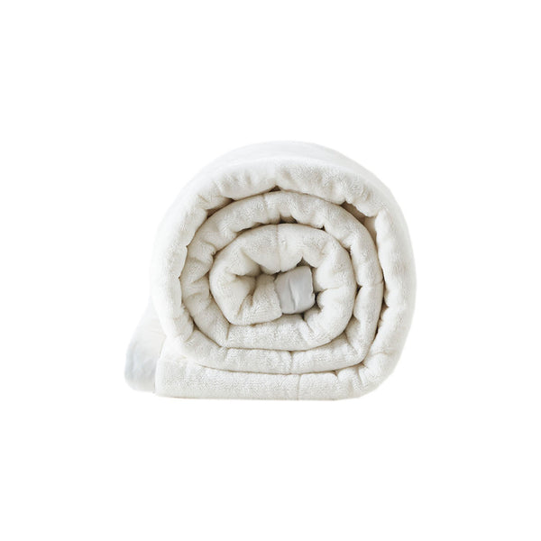 JLA Home Madison Park - Reversible HeiQ Smart Temperature Blanket - All-Season Plush & Microfiber, Breathable, OEKO-TEX Certified Ivory MP51-6375