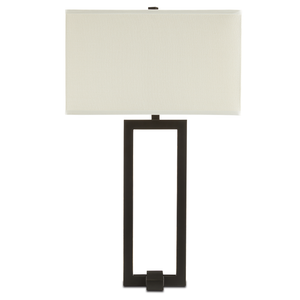 Pallium Modern Bronze Table Lamp with Textured Shade - Elegant Design for Any Indoor Space