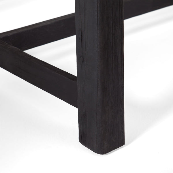 English Elm Christopher Knight Home® - Outdoor Acacia Wood Bench with Sandblast Gray Finish, Handcrafted Patio Seating for 3, Durable Elegance Grey+Black 63086.00GRYMP1