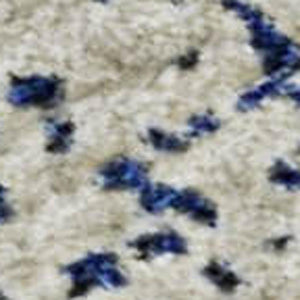 HomeRoots 10' X 14' Stylish Navy, Ivory & Taupe Striped Washable Area Rug with UV Protection for Any Space 680031