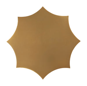 Zuo Modern Osam Side Table In Gold & Beige - Modern Iron Design, Perfect For Minimalist & Boho Interiors Multicolor Iron 110141-zuo-modern