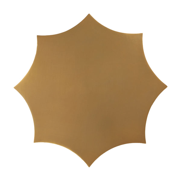 Zuo Modern Osam Side Table In Gold & Beige - Modern Iron Design, Perfect For Minimalist & Boho Interiors Multicolor Iron 110141-zuo-modern