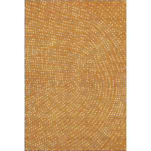 HomeRoots 5' X 8' Colorful Polka Dot Washable Area Rug - Durable, Stain-Resistant, UV Protected for Kids & Pets 680183
