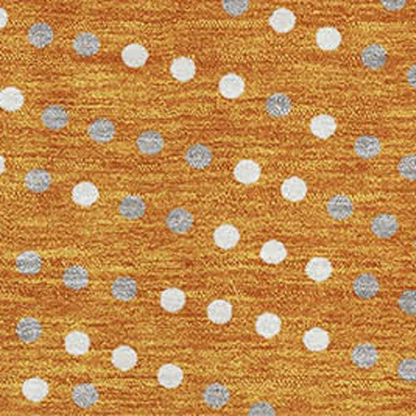 HomeRoots 5' X 8' Colorful Polka Dot Washable Area Rug - Durable, Stain-Resistant, UV Protected for Kids & Pets 680183