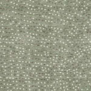 HomeRoots 5' X 8' Sage Ivory Taupe Polka Dot Area Rug - Washable, UV Protected, Perfect for High-Traffic Spaces 680195