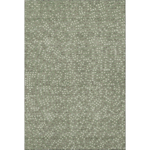 HomeRoots 8' X 10' Sage Polka Dot Area Rug - Washable, UV-Protected, Stylish for Living Rooms & Playrooms 680197
