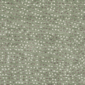 HomeRoots 9' X 12' Sage Ivory Taupe Polka Dot Area Rug - Washable, UV Protected, Soft & Durable for Family Living 680198