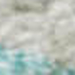HomeRoots 10' Aqua & Ivory Geometric Area Rug – Washable, UV Protected, Stain Resistant, Perfect for Families! 680373