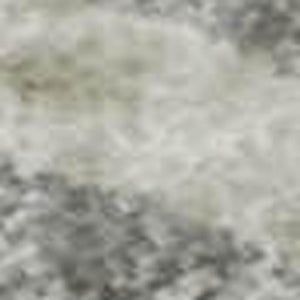 HomeRoots 8' X 10' Stylish Silver & Ivory Geometric Area Rug - Washable, UV-Protected, Durable for High-Traffic Homes 680437