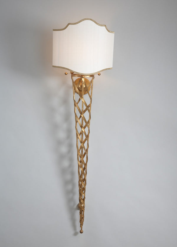 San Piero Tall Sconce Gold 68045 Chelsea House