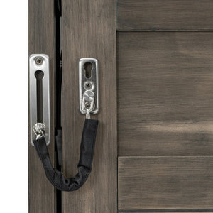 English Elm Twin Size Murphy Bed With Integrated Led Light - Space-Saving Foldable Cabinet For Stylish Living N7090004013D-GIGA