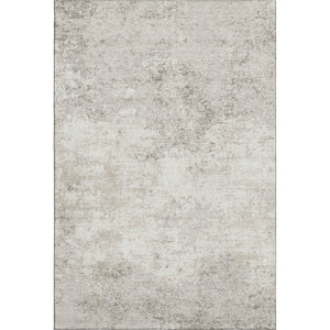 HomeRoots 9' X 12' Ivory and Beige Abstract Area Rug - Stylish, Washable, UV-Protected, and Perfect for Homes 680656