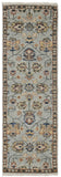 Feizy Rugs Carrington Hand Knotted Wool Rug - Timeless Oushak Motifs With Rich Colors And Durable Design Gray,Gold,Red Wool 9826503fggy000i68