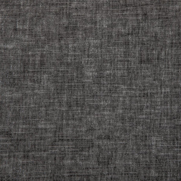 English Elm 88.58" Wide Chenille Upholstered Bench with Curved Armrests and Bolster Pillows for Bedroom Gray W3189S00028