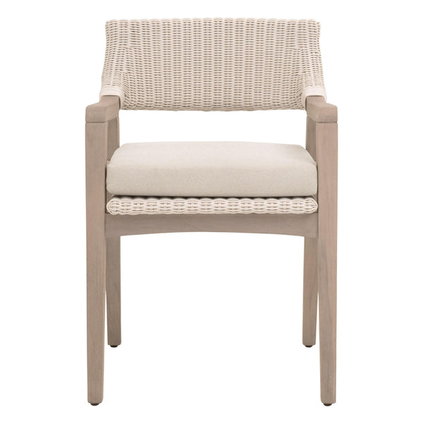 Essentials for Living Lucia Outdoor Arm Chair 6810.PW/STO/W-ET