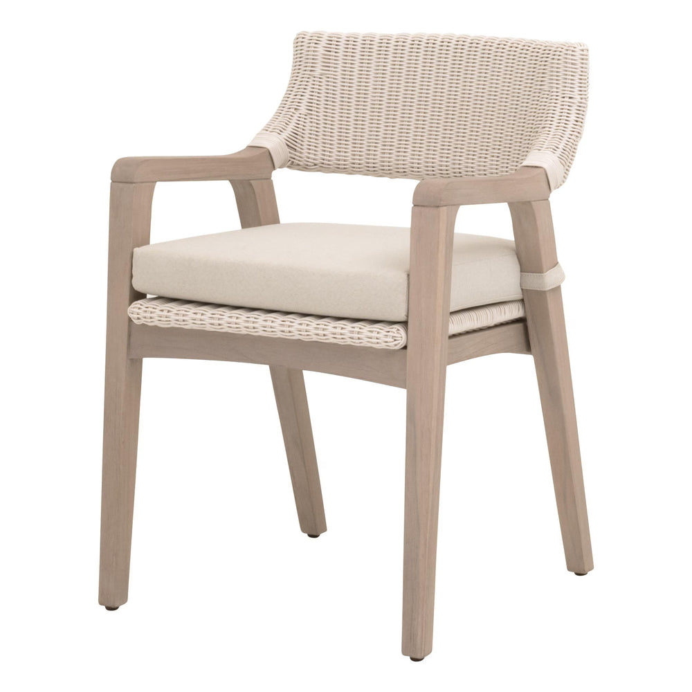 Essentials for Living Lucia Outdoor Arm Chair 6810.PW/STO/W-ET