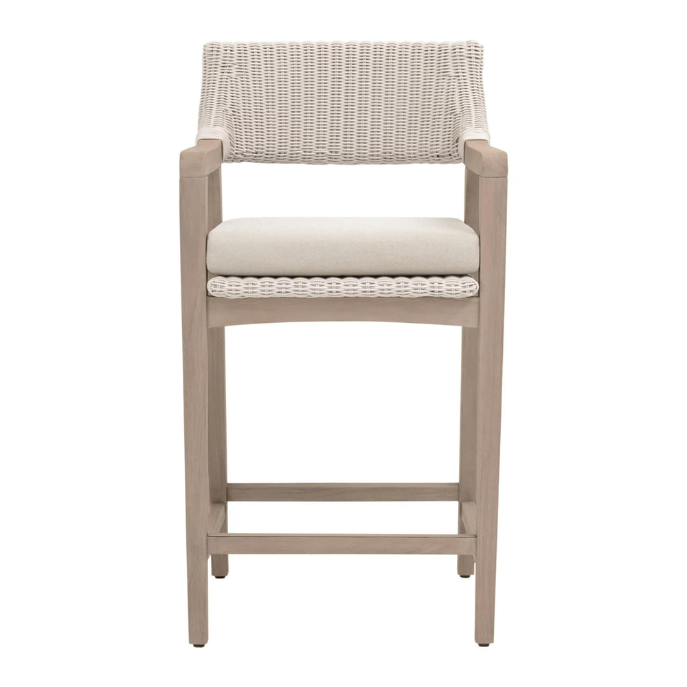 Essentials for Living Lucia Outdoor Counter Stool 6810CS.PW/STO/W-ET