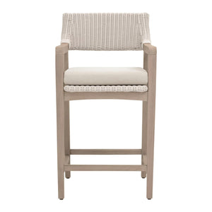 Essentials for Living Lucia Outdoor Counter Stool 6810CS.PW/STO/W-ET