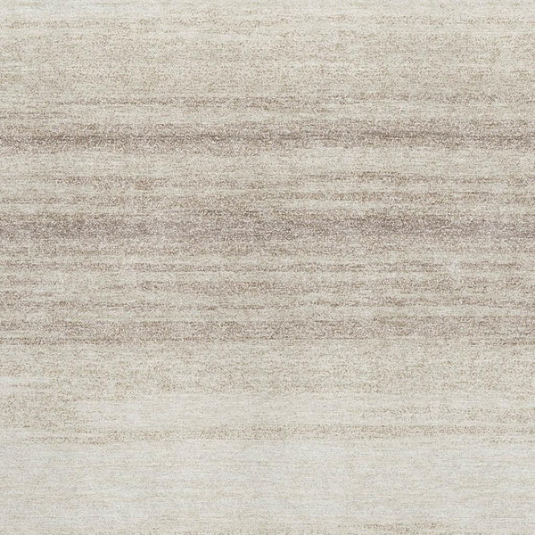 HomeRoots 10' Ivory and Beige Striped Washable Area Rug - Durable, Stain-Resistant, UV Protected for Homes 681125