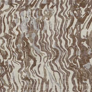 HomeRoots 9' X 12' Abstract Washable Area Rug – Stylish Brown, Beige & Taupe with UV Protection for Homes 681430