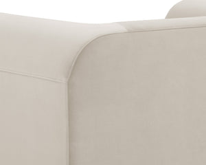 Sunpan Ionic Armchair - Contemporary Elegance with Luxurious Upholstery for Ultimate Comfort and Style Meg Taupe