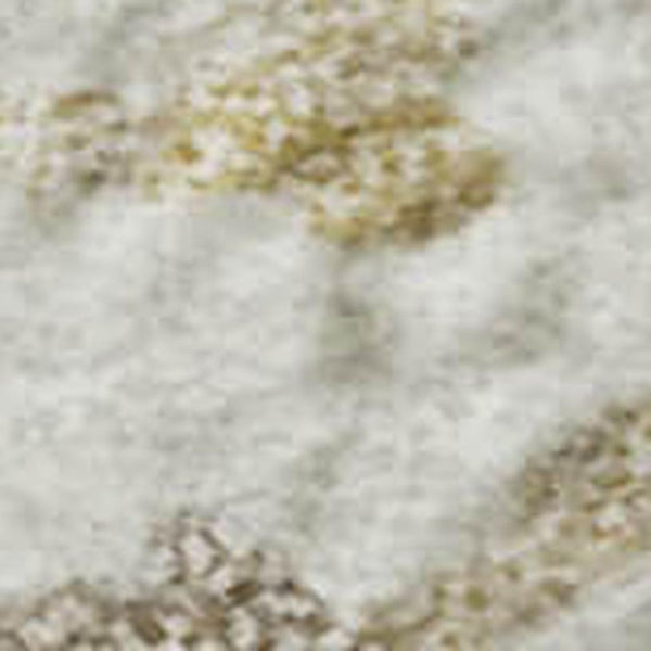 HomeRoots 8' X 10' Ivory Beige Taupe Striped Area Rug - Durable, Washable, UV Protected for Family Living Spaces 682059