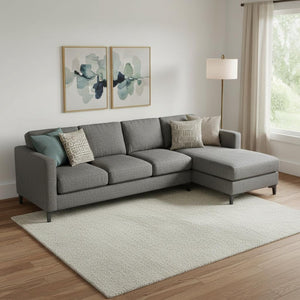 HomeRoots 9' X 12' Ivory and Beige Abstract Washable Area Rug - Stylish, Durable, Stain-Resistant, UV Protected! 682372