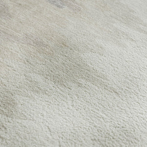 HomeRoots 10' X 14' Ivory and Beige Abstract Area Rug - Washable, UV-Protected, Soft, Durable for Modern Spaces 682373