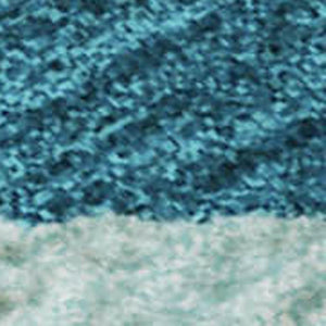 HomeRoots 9' X 12' Turquoise Gray Ivory Abstract Area Rug - Washable, UV Protected, Stylish & Durable Design 682462