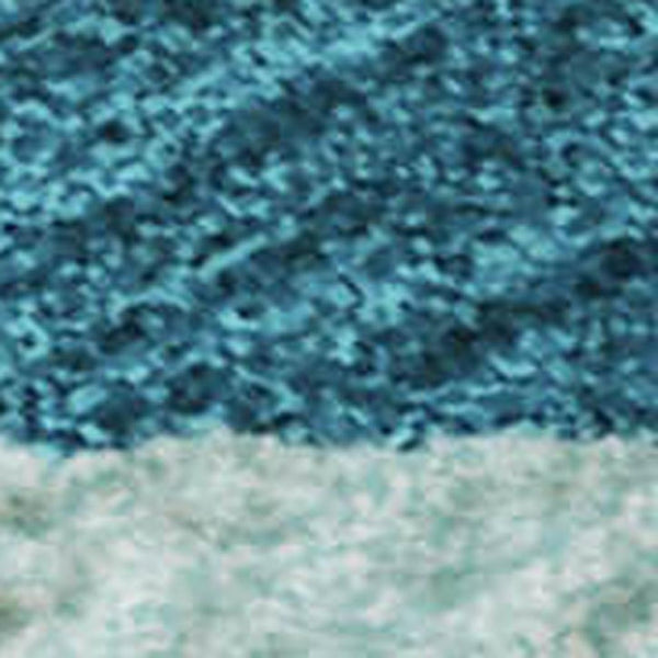 HomeRoots 9' X 12' Turquoise Gray Ivory Abstract Area Rug - Washable, UV Protected, Stylish & Durable Design 682462
