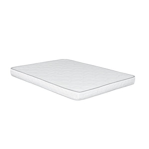 English Elm 6 Reversible Foam Mattress Twin 6" High-Density Made in Italy Firm Support Breathable Quilted Foam Boxed B011P213319