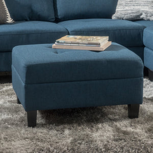 Christopher Knight Home® - Noble House - Zahra Contemporary Tufted Fabric Ottoman