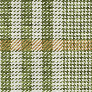 HomeRoots 9' X 12' Olive Green Ivory Gold Plaid Area Rug - Washable, UV Protected, Stain Resistant & Durable 682648