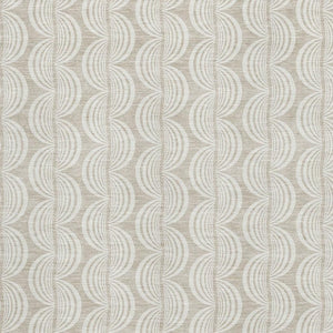 HomeRoots 8' X 10' Washable Beige and Ivory Ogee Area Rug with UV Protection for High-Traffic Spaces 682677