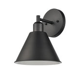 Abbington 8'' Wide 1-Light Vanity Light - Matte Black 68270/1 Elk Lighting