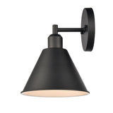 Abbington 8'' Wide 1-Light Vanity Light - Matte Black 68270/1 Elk Lighting