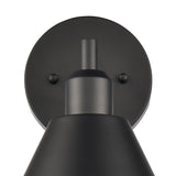 Abbington 8'' Wide 1-Light Vanity Light - Matte Black 68270/1 Elk Lighting