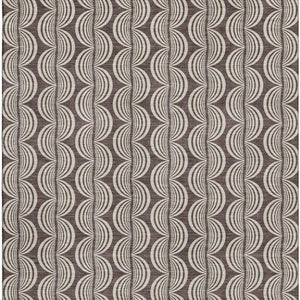 HomeRoots 5' X 8' Chocolate and Ivory Ogee Area Rug - Durable, Washable, UV-Protected for Stylish Homes 682705
